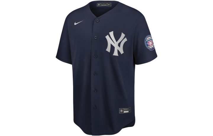 Nike Nike T Shirts Men's Blue V Neck Moderate Straight Fit