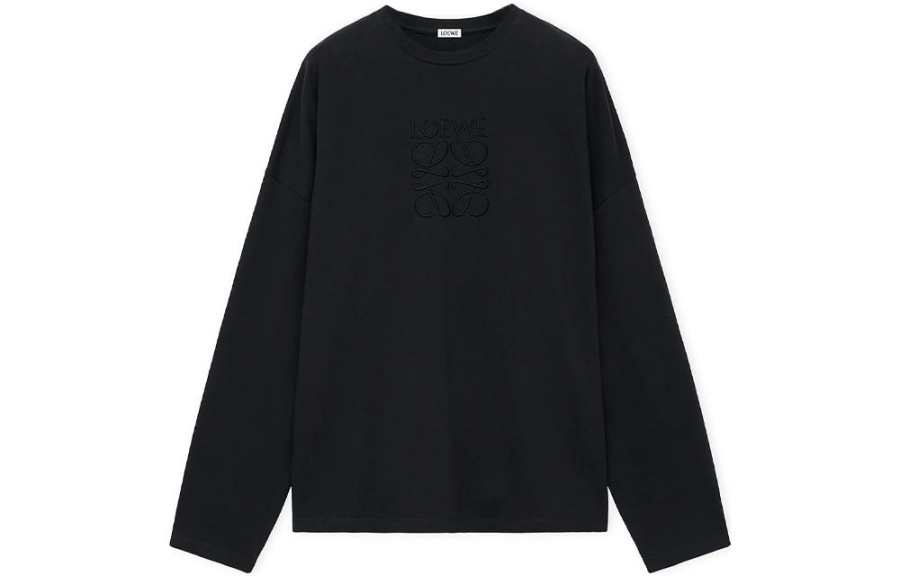 LOEWE T Shirts Men's Crew Neck Moderate Straight Fit