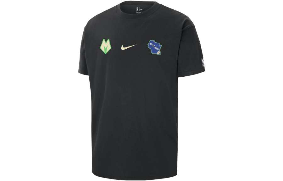 Nike Nike Milwaukee Bucks 2023/24 City Edition Men's Nike Nba Courtside Max90 T Shirt