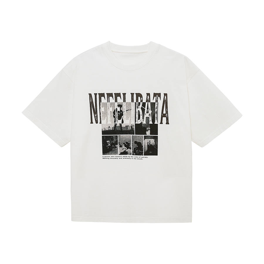 NANS STUDIO NANS STUDIO T Shirts Men's Crew Neck Moderate