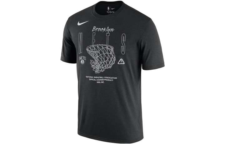 Nike Nike Brooklyn Nets Courtside Max90 Men's Nike Nba T Shirt