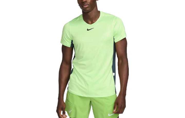 Nike Nike Dri Fit Court Dri FIT Advantage T Shirt Men's Lime