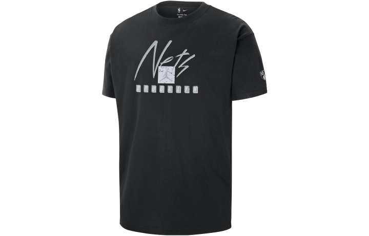 Jordan Jordan T Shirts Men's Black Crew Neck Moderate Straight Fit