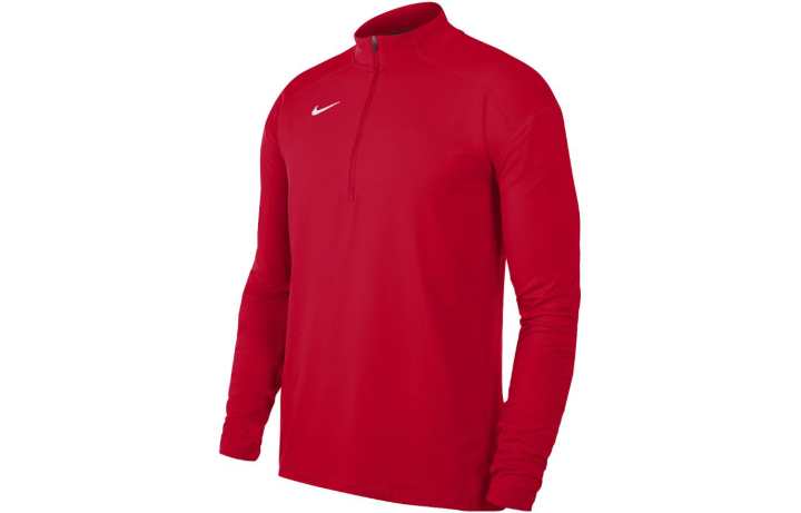 Nike Nike T Shirts Men's True Red Stand Collar Moderate Straight Fit