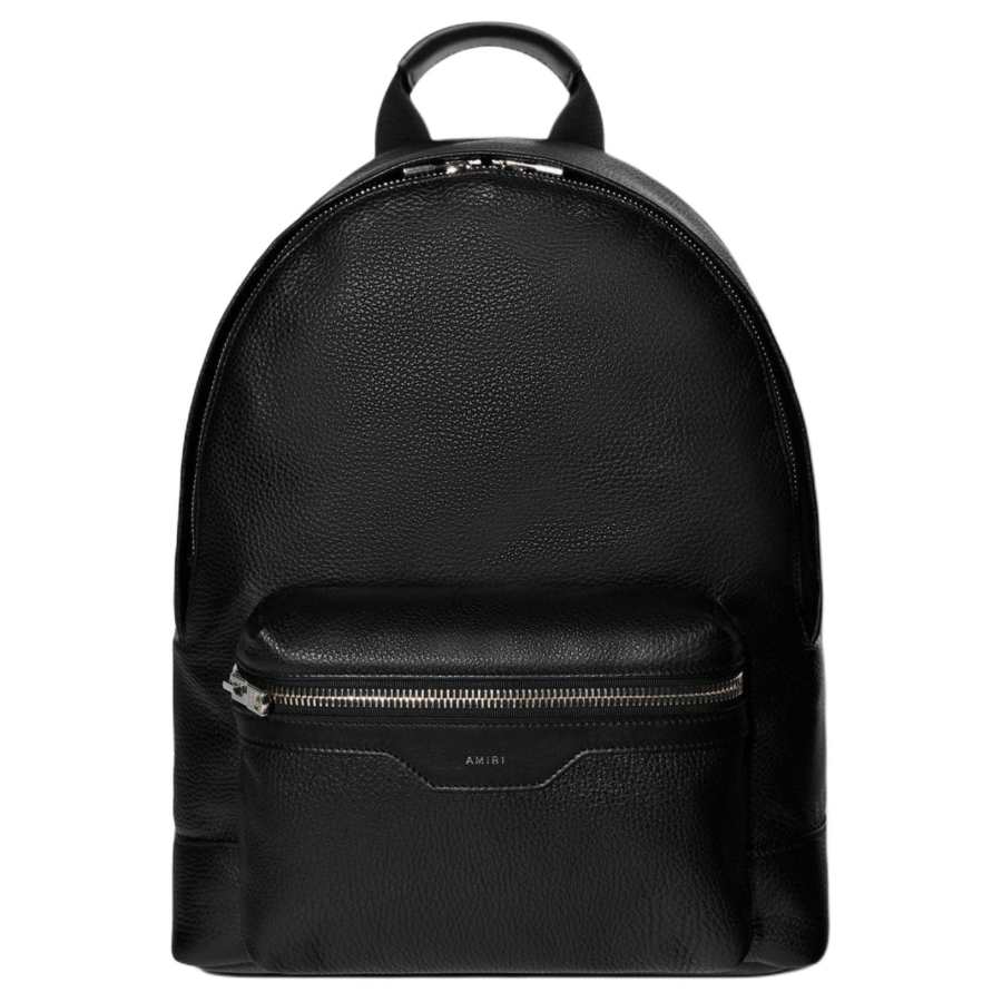 AMIRI Nappa Leather Backpack Unisex Black