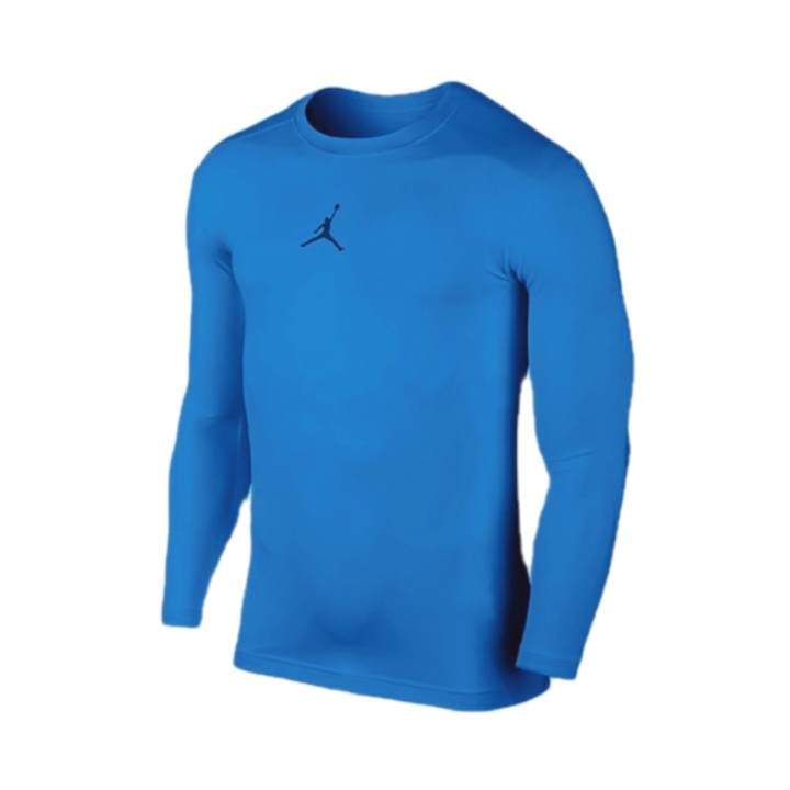 Jordan Jordan T Shirts Men's Blue Crew Neck Moderate Straight Fit