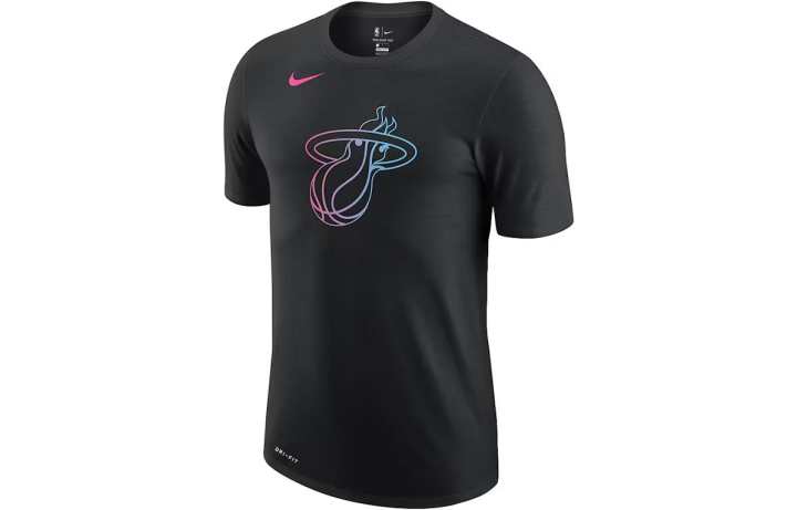 Nike Nike Nba Miami Heat City Edition Logo Dri Fit T shirt