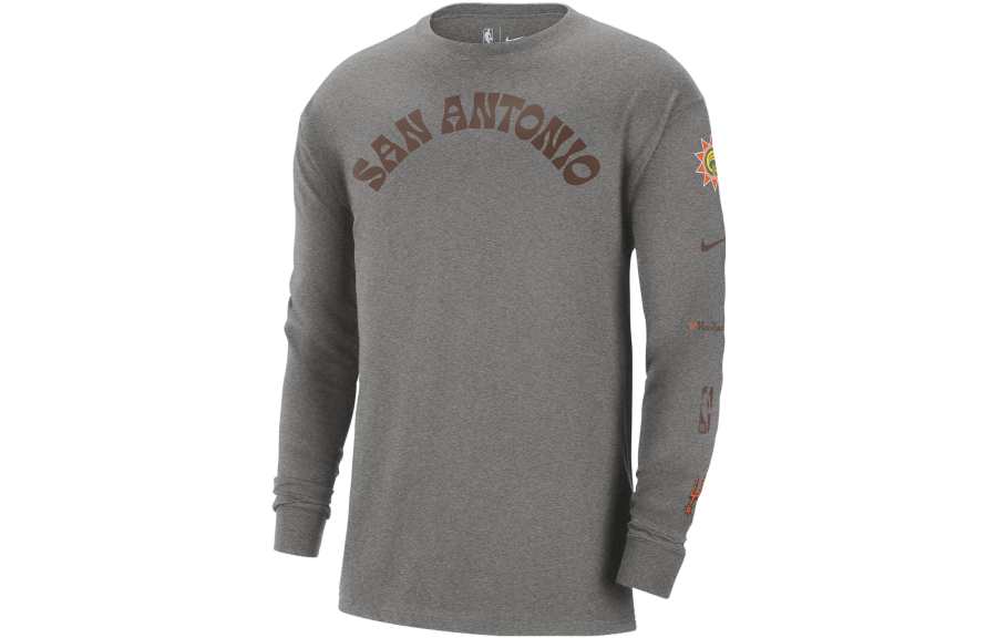 Nike Nike San Antonio Spurs 2023/24 City Edition T Shirt City Edition 2023/24 Season, San Antonio Spurs Men's Gray