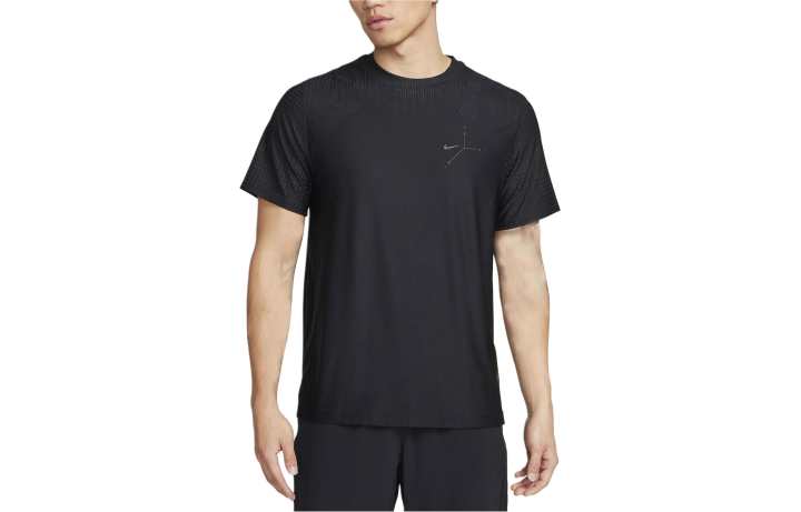 Nike Nike Dri Fit T Shirts Men's Black Crew Neck Moderate