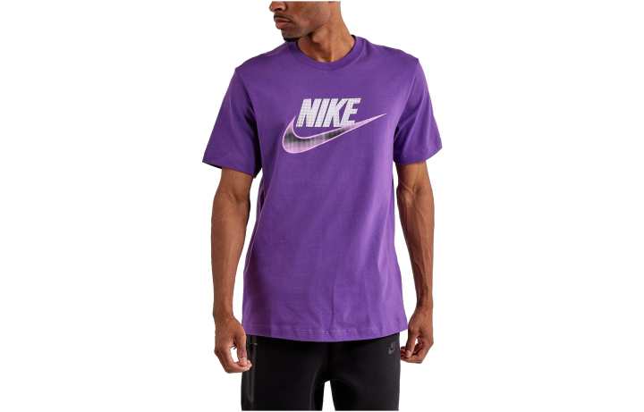 Nike Nike FUTURA TEE T Shirt Men's Purple
