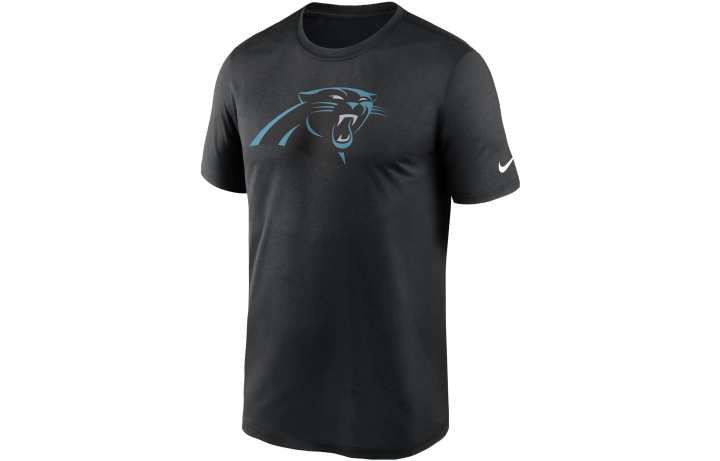 Nike Nike T Shirts Men's Black Crew Neck Moderate Straight Fit