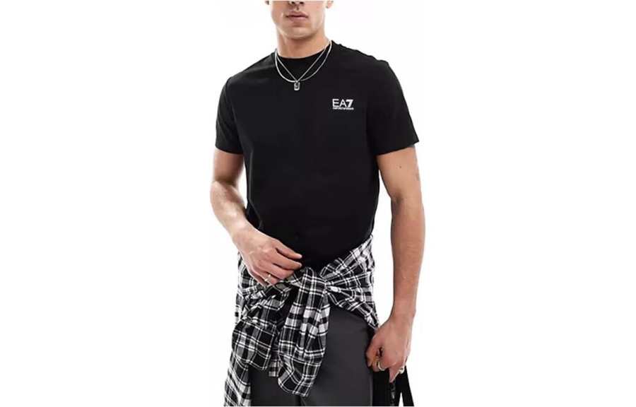 EMPORIO ARMANI EA7 T Shirt Men's Black