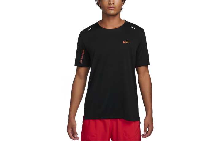 Nike Nike Rise 365 T Shirt Men's Black