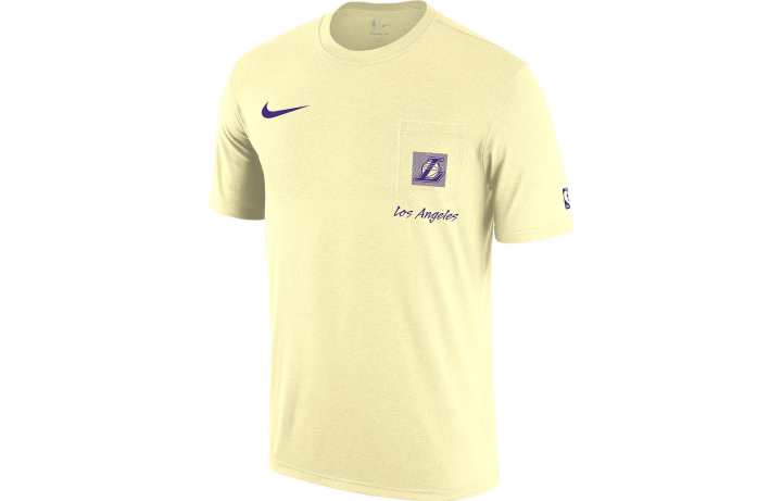 Nike Nike Los Angeles Lakers Max90 Men's Nike Nba Short Sleeve Pocket T Shirt