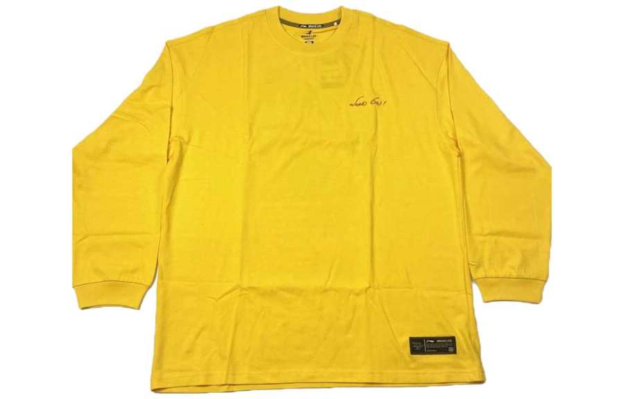 Li-Ning Li Ning Sports Trendy Collection T Shirt Men's Yellow