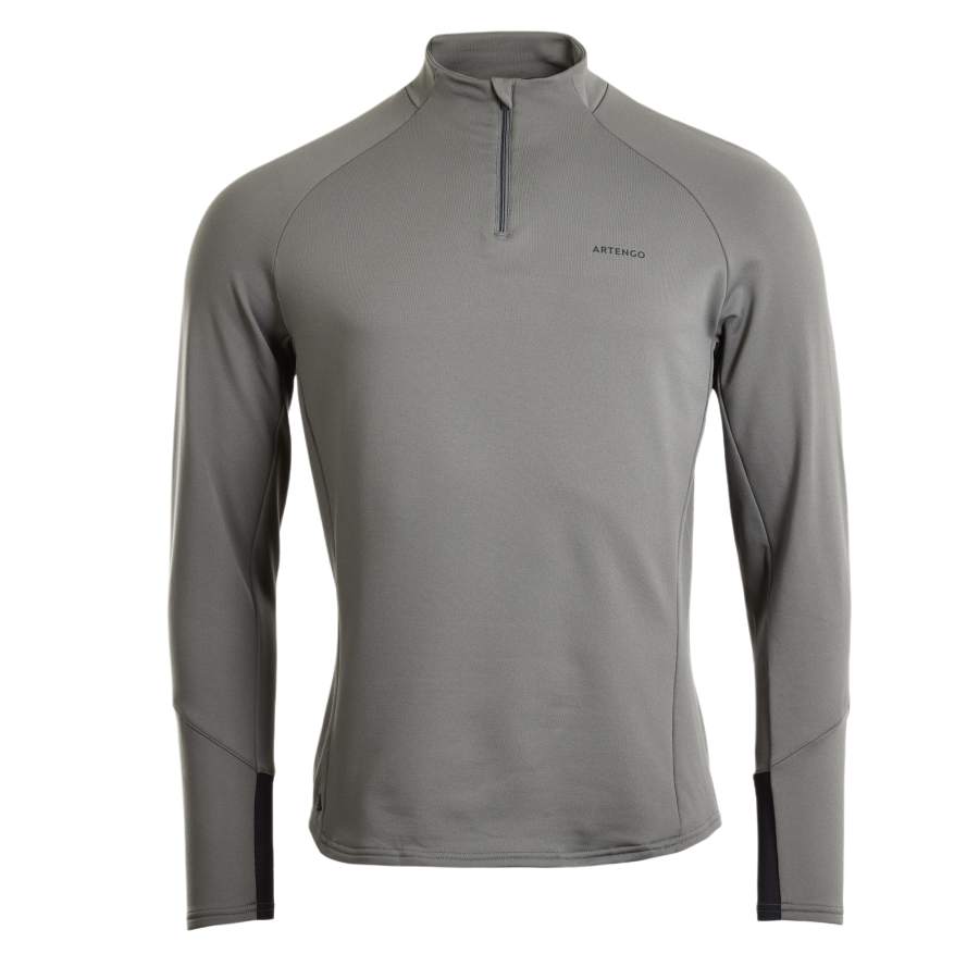 DECATHLON T Shirt Men's Khaki Gray