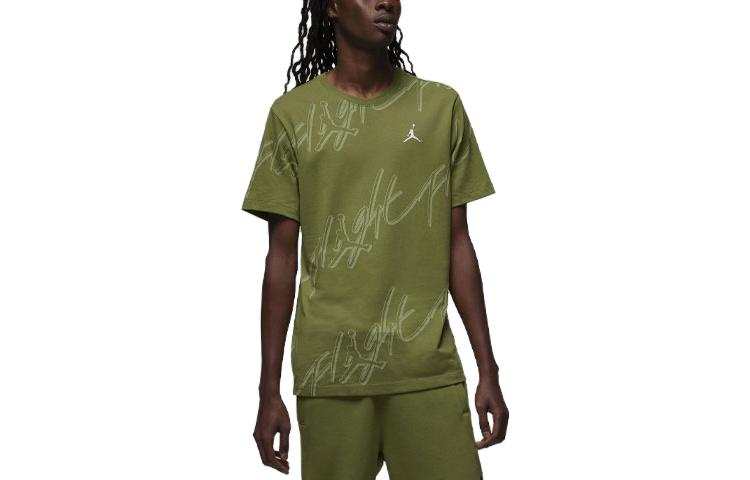Jordan Jordan Flight Essentials T Shirt Men's Oil Green