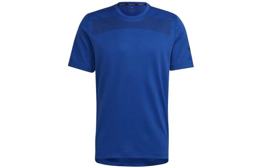 Adidas Adidas T Shirts Men's Blue Crew Neck Moderate Other
