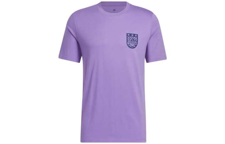 Adidas Adidas Xpress Short Sleeve Tee T Shirt Men's Purple