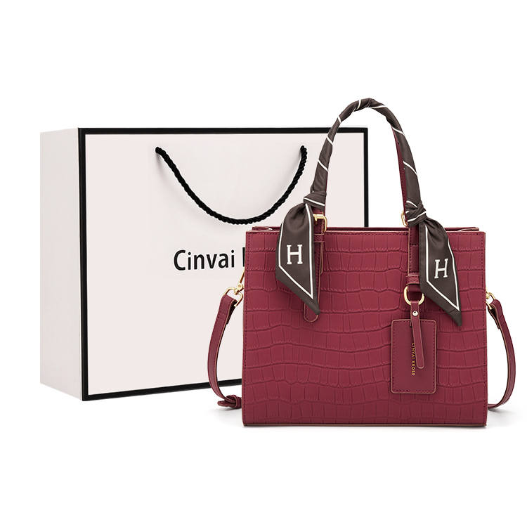 CinvaiKrose Cow Leather With Synthetic Leather Portable Mom Bag, Shoulder Bag, Crossbody Bag, Tote Medium Women's
