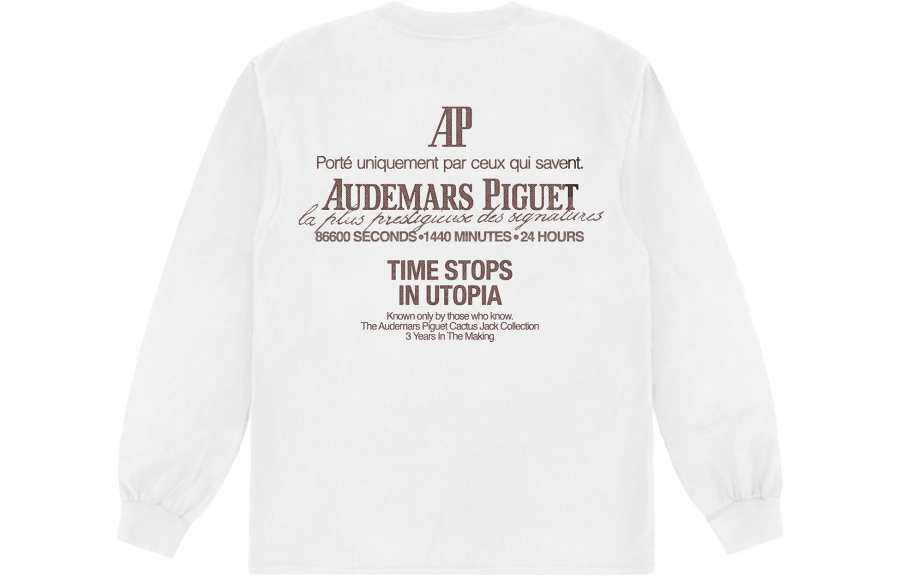Travis Scott x AUDEMARS PIGUET/, AUDEMARS PIGUET FW23 T Shirt Unisex White