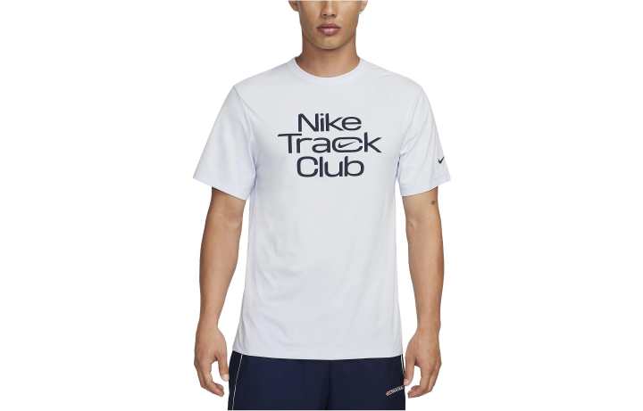 Nike Nike T Shirts Men's Soccer Gray Crew Neck Moderate Straight Fit