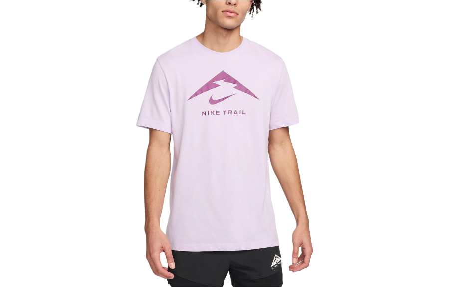 Nike Nike Trail Running T Shirt T Shirt Men's Light Purple