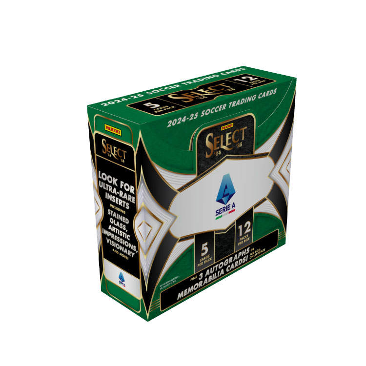 PANINI 2024 25 SELECT Serie A Hobby Edition, Serie A, Player Cards Box, Soccer Ball Sports Cards Whole Box