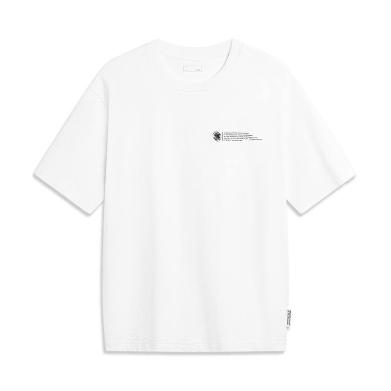 Li-Ning Li Ning T Shirt Men's Standard White
