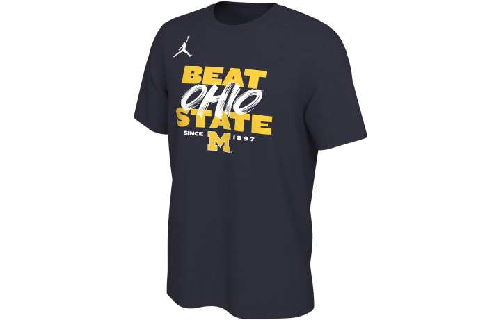 Jordan Jordan Michigan T Shirt Men's Marine Blue