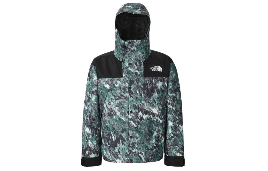 THE NORTH FACE ICON SS25 Waterproof And Windproof Windbreaker Jacket Men's Camouflage