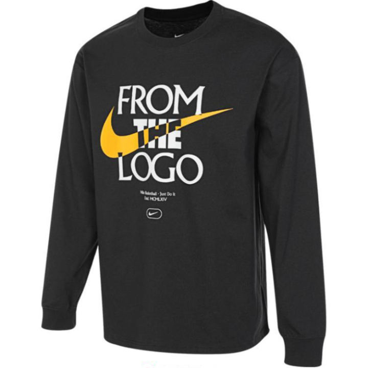 Nike Nike T Shirts Men's Black Crew Neck Moderate