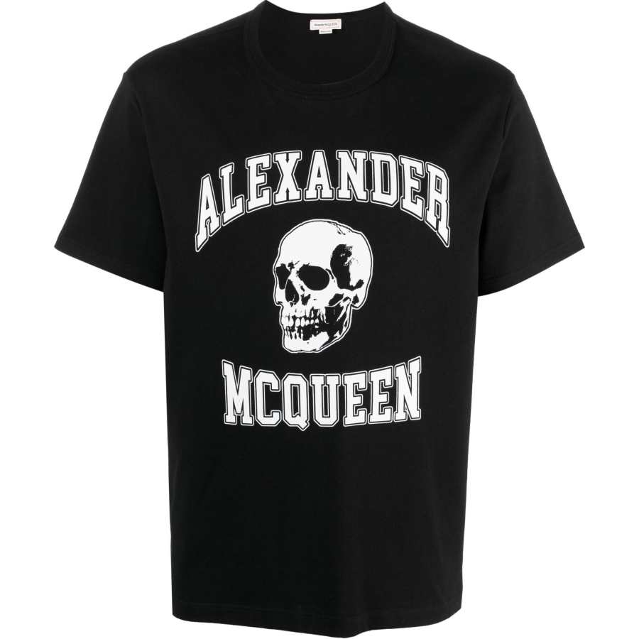 Alexander McQueen Graphic Printed Crewneck T Shirt