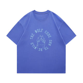 WOLF CODE T Shirts Unisex Crew Neck Thin Heavyweight