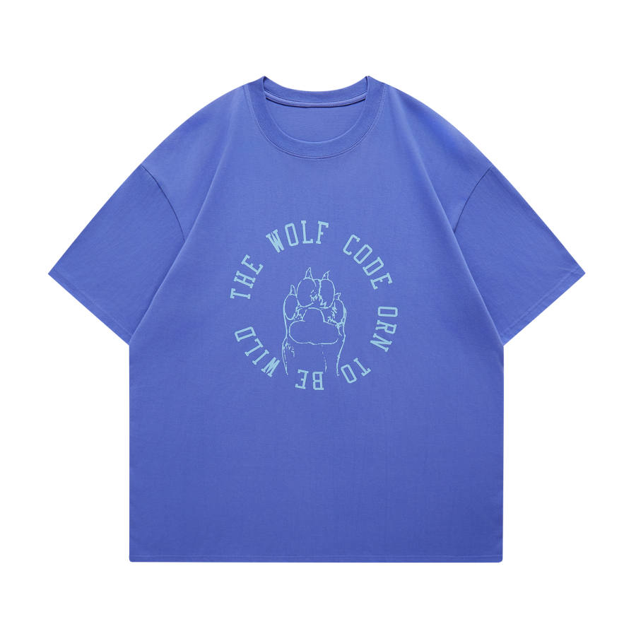 WOLF CODE T Shirts Unisex Crew Neck Thin Heavyweight