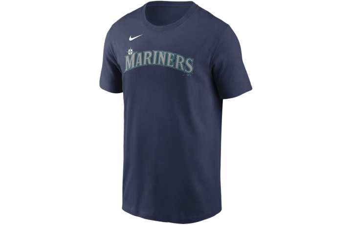 Nike Nike Seattle Mariners Fuse Wordmark Men's Nike Mlb T-Shirt