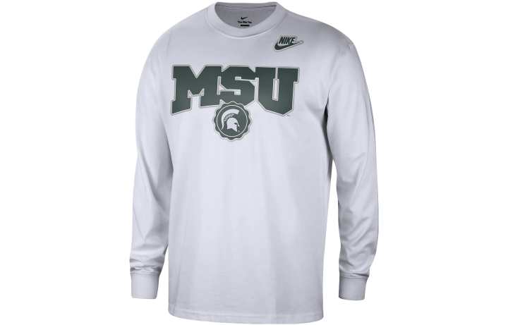 Nike Nike T Shirts Men's White Crew Neck Moderate Straight Fit