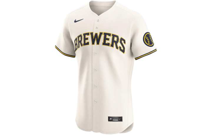 Nike Nike Milwaukee Brewers Men's Nike Dri-FIT Adv Mlb Elite Jersey
