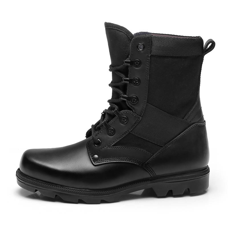 QIANGREN 3515 Breathable Abrasion Resistant Outdoor Boots Men's Black