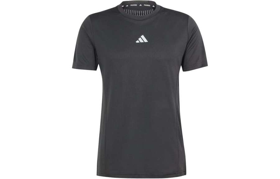 Adidas Adidas HIIT T Shirts Men's Black Crew Neck Moderate Straight Fit
