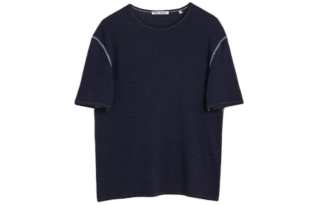 OUR LEGACY T Shirts Men's Blue Crew Neck Moderate Straight Fit