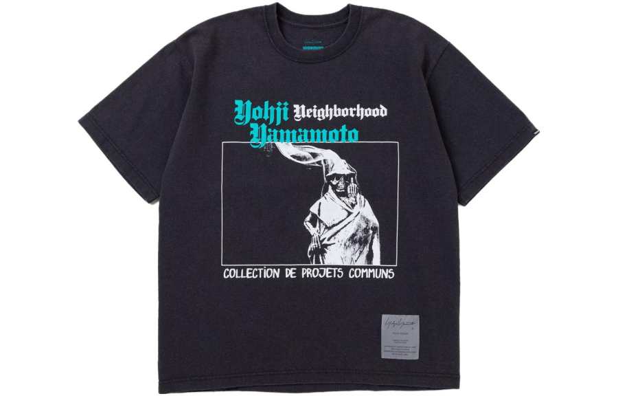 Yohji Yamamoto Yohji Yamamoto x Neighborhood graphic-print cotton T-shirt