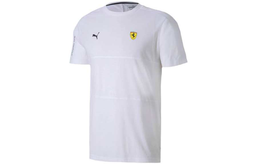PUMA SCUDERIA FERRARI T7 T Shirt Men's White