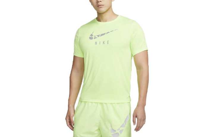 Nike Nike Dri FIT Run Division T Shirt Men's Light Green