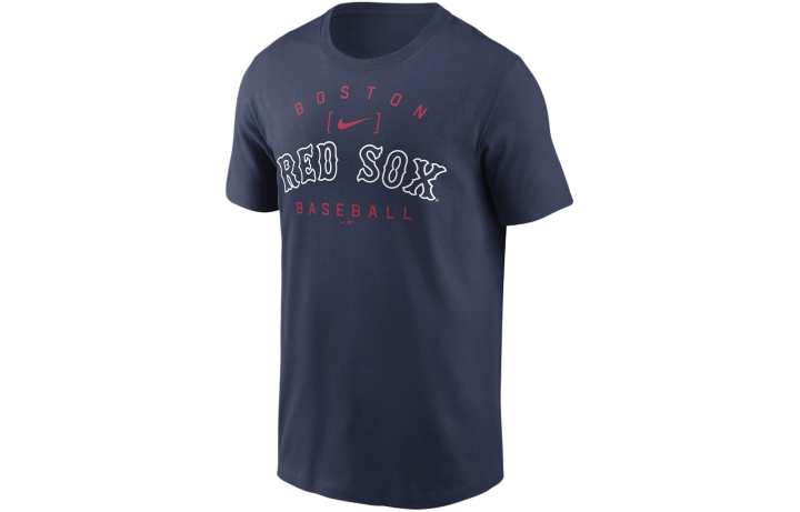 Nike Nike Boston Red Sox Home Team Athletic Arch T Shirt Men's Marine Blue