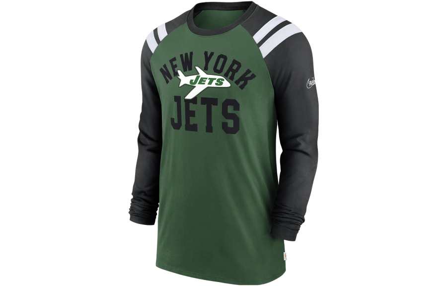 Nike Nike x NFL Collaboration New York Jets Classic Arc Fashion T Shirt Men's Green Black
