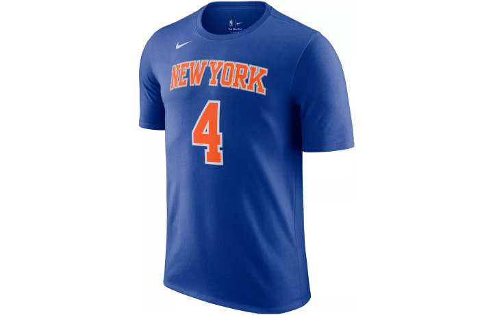 Nike Nike T Shirts Men's Blue Crew Neck Moderate Straight Fit