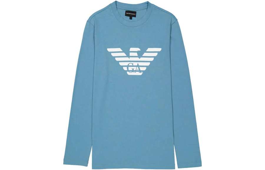 EMPORIO ARMANI T Shirt Men's Sky Blue