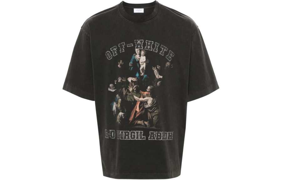 OFF-WHITE OFF WHITE Mary Skate Short Sleeve T Shirt