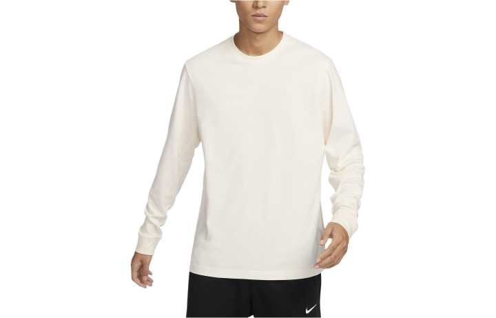 Nike Nike T Shirts Men's Beige Crew Neck Moderate Straight Fit